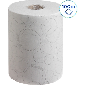 Rollo de papel Kleenex® Ultra Slimroll 6781, 2 capas, 6 rollos a 100 m, blanco