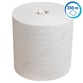 Rollo de papel Scott® Essential 6691, 1 capa, 6 rollos á 350 m, total 2100 m, blanco