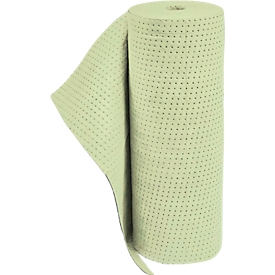 Rollo de vellón para encuadernación CLASSIC pesado, 3 capas, capacidad total de absorción 128 l, especialmente para encuadernación química, L 40 m x A 400 mm, vellón, amarillo, 2 piezas