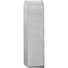 Rolluik voor hoge kast B 500 mm, aluminium zilver