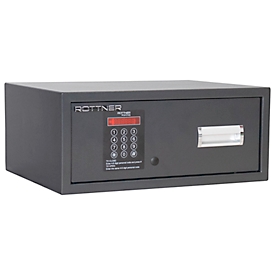 Rottner drawer safe MOTION 1, 14 l, without security level, conditional fire protection, electronic lock, steel, anthracite