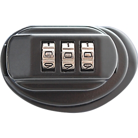 Rottner GunControl gun lock, mechanical trigger lock with numerical code, black