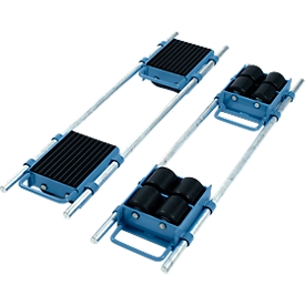 Rouleur avec barres de réglage 6951, réglable, capacité de charge 6000 kg