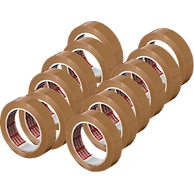 Ruban d'emballage 4124 tesapack® - qualité supérieure - l. 25 mm x L 66 m - brun  - 12 rouleaux
