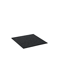 Rubber mat, 600 x 600 x 10 mm