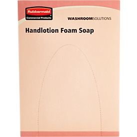 Rubbermaid foam soap lotion refill, sealed, light fragrance, 400 ml, pack of 12