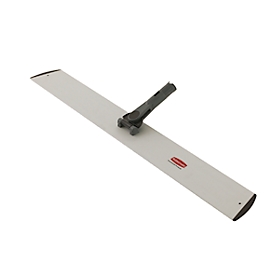 Rubbermaid® Hygen™ Quick-Connect mophouder, trapeziumvorm, draaischarnier & verbindingsmechanisme, klittenbandstrip, L 900 mm, aluminium & kunststof