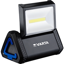 Ruimteverlichting VARTA WORK Flex, COB LED, 2 lichtstanden, IP54, 3-voudige bevestiging