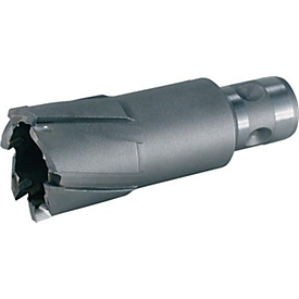 RUKO kernboor Ø 12 mm volhardmetaal, snijdiepte 50 mm, Quick IN schacht 18 mm, voor hooggelegeerd staal