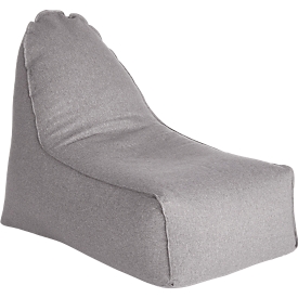 Saco de asiento BOOGIE WOOGIE, imitación de fieltro, gris, An 700 x P 1000 x Al 800 mm