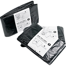 Sacs poubelle Janibell Prix - recharge - inodores - biodégradables - noir