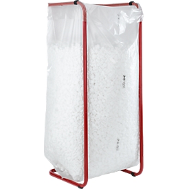 Sacs poubelle Premium pour tri sélectif - LDPE - 400 L - 60 microns - transparent - 100 pièces