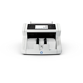 Safescan Banknotenwertzähler 2865-SC, bis 1200 Banknoten/Min., automatische Währungserkennung, Touchscreen, B 259 x T 254 x H 255 mm, lichtgrau
