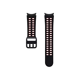 Samsung ET-SXR86 - Armband für Smartwatch - Small/Medium - Schwarz, Rot - für Galaxy Watch4, Watch4 Classic