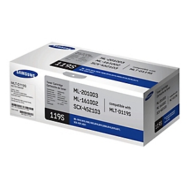 Samsung MLT-D119S - Schwarz - original - Tonerpatrone - für ML-1610, 1615, 1620, 1625, 2010, 2015, 2510, 2570, 2571; SCX-4321, 4521