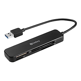SANDBERG Kartenleser (SD, SDHC, SDXC, MS, MMC, TransFlash, microSD)