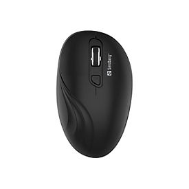 SANDBERG Maus - optisch - 4 Tasten - kabellos - 2.4 GHz - kabelloser Empfänger (USB)