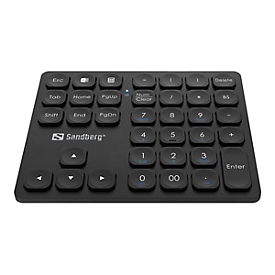 SANDBERG Pro - Tastenfeld - kabellos - 2.4 GHz