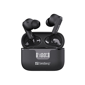 Sandberg - True Wireless-Kopfhörer mit Mikrofon - im Ohr - Bluetooth - aktive Rauschunterdrückung