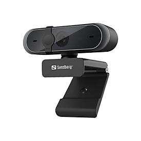 Sandberg USB Webcam Pro - Webcam - Farbe - 5 MP - 1920 x 1080 - 1080p