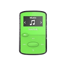 SanDisk Clip Jam - Digital Player - 8 GB - grün