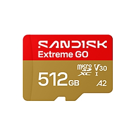 SanDisk Extreme Go - Flash-Speicherkarte - 512