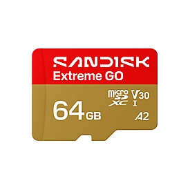SanDisk Extreme Go - Flash-Speicherkarte - 64
