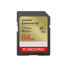 SanDisk Extreme Go - Flash-Speicherkarte - 64