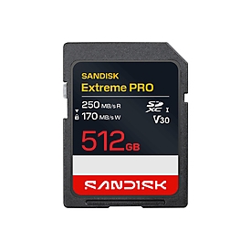 SanDisk Extreme PRO - Flash-Speicherkarte - 512