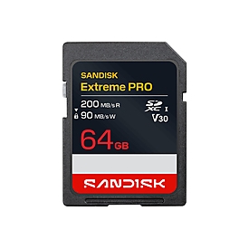 SanDisk Extreme PRO - Flash-Speicherkarte - 64