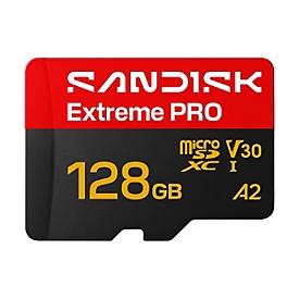 SanDisk Extreme PRO - Flash-Speicherkarte (SD-Adapter inbegriffen)