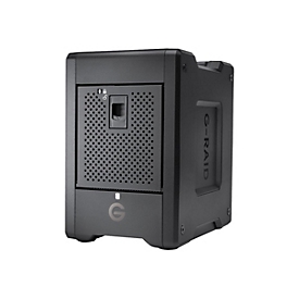 SANDISK PROFESSIONAL G-RAID SHUTTLE 4 - Festplatten-Array - 24 TB - 4 Schächte - HDD 6 TB x 4 - Thunderbolt 3, USB 3.2 Gen 2 (extern)