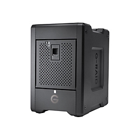 SANDISK PROFESSIONAL G-RAID SHUTTLE 4 - Festplatten-Array - 48 TB - 4 Schächte - HDD 12 TB x 4 - Thunderbolt 3, USB 3.2 Gen 2 (extern)