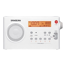 Sangean Electronics Sangean-PR-D7 - Radio - 1 Watt - weiß