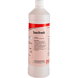 Sanitair- en allesreiniger Sanifresh PUDOL, 6 flesjes van 1 liter