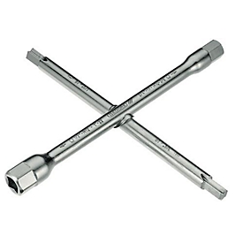 Sanitair-kruissleutel 378500 220 x 220 mm 14-voudige functie GEDORE