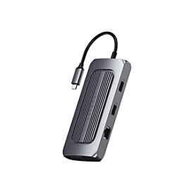 Satechi Multiport MX Adapter - Dockingstation - USB-C - 2 x HDMI - 1GbE