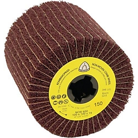 Satinierwalze NCW 600 S COMBI 150 Ø100xB100mm 19mm KLINGSPOR