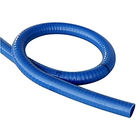Saugschlauch für CEMO CUBE Dieselpumpen/CUBE AdBlue®-Tankanlagen, L 1 m, mit Kunststoffspirale, DN 19, PVC, blau