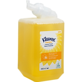 Savon moussant parfumé Energy KLEENEX, jaune, 1 litre
