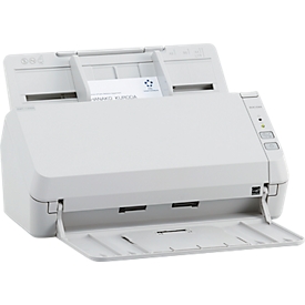 Scanner de documents Fujitsu SP-1125N, compatible LAN, 25 pages A4 recto/ 50 images A4 recto-verso/minute