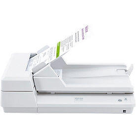 Scanner de documents SP-1425 Fujitsu, panneau de commande avec 2 touches, 50 feuilles ADF, 600 dpi