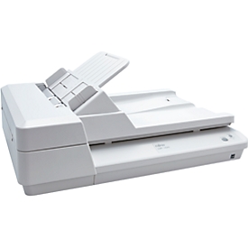 Scanner de documents SP-1425 Fujitsu, panneau de commande avec 2 touches, 50 feuilles ADF, 600 dpi