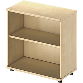 Schäfer Shop Étagère Genius TETRIS WOOD, 2 HC, hauteur avec patins, L 800 mm, décor érable