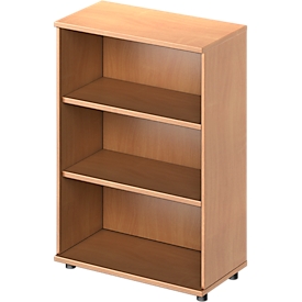 Schäfer Shop Étagère Genius TETRIS WOOD, 3 HC, hauteur incl. patins, L 800 mm, décor hêtre