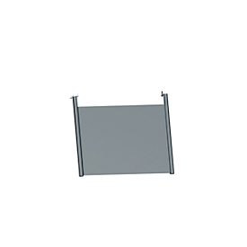 Schäfer Shop Genius achterwand, voor bureau B 800 mm, H 466 mm, antraciet