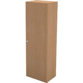 Schäfer Shop Genius Armoire à porte battante TETRIS WALL, 5 HC, l. 600 x P 440 x H 1880 mm, charnière de porte côté droit, hêtre
