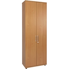 Schäfer Shop Genius Armoire à portes battantes TETRIS WOOD, 6 HC, hauteur incl. patins, L 800 mm, décor hêtre