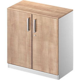 Schäfer Shop Genius Flügeltürenschrank TETRIS SOLID, 2 OH, B 800 mm, abschließbar, mit Abdeckplatte