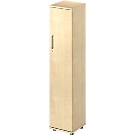 Schäfer Shop Genius Flügeltürenschrank TETRIS WOOD, 5 OH, B 400 x T 421 x H 1910 mm, Höhe inkl. Gleiter, Tür rechts